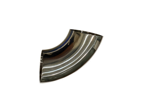 GR2 90 Degree Sanitary Titanium Elbow for Pipe Connection Pharmaceutical Manufacturing