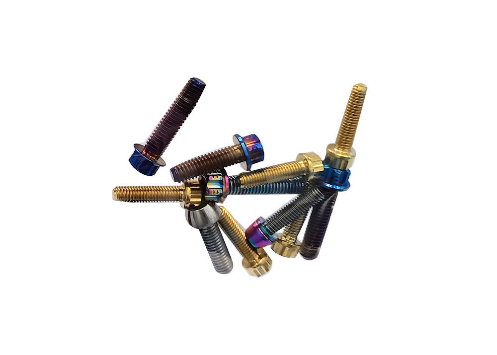 M6 M8 M10 Titanium Alloy Torx Bolt Anodized Color for Motorcycles Bicycles