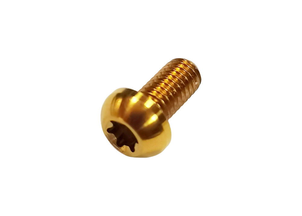 Titanium Alloy Bolt Motorcycle Brake Disc Screw With Customized Colorful Anodized