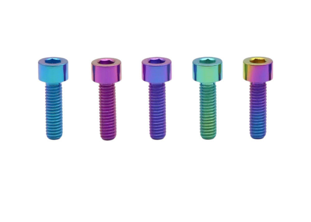 Anodizing Color Titanium Socket Head Bolt for Racing and Motorcycle