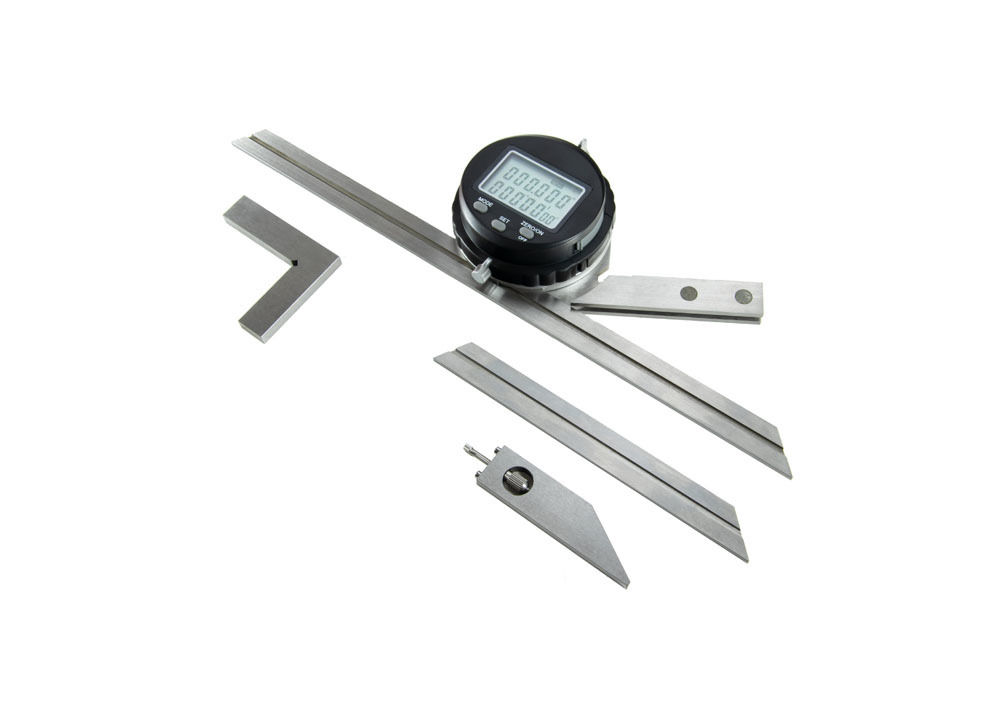 Digital Angle Gauge Bevel Protractor 0-360 Degree Data Output
