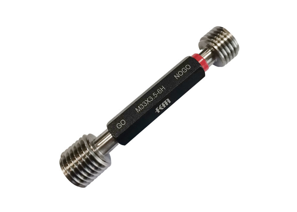 Accurate Thread Measurement M33x3.5-6H Go and Nogo Thread Plug Gauge with Metric Type