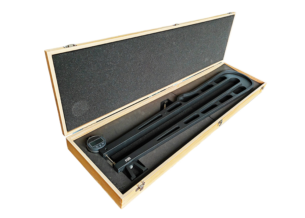 Electronic Dial Thickness Gauge 25.4mm Digital Thickness Tester With 800mm Measuring Depth