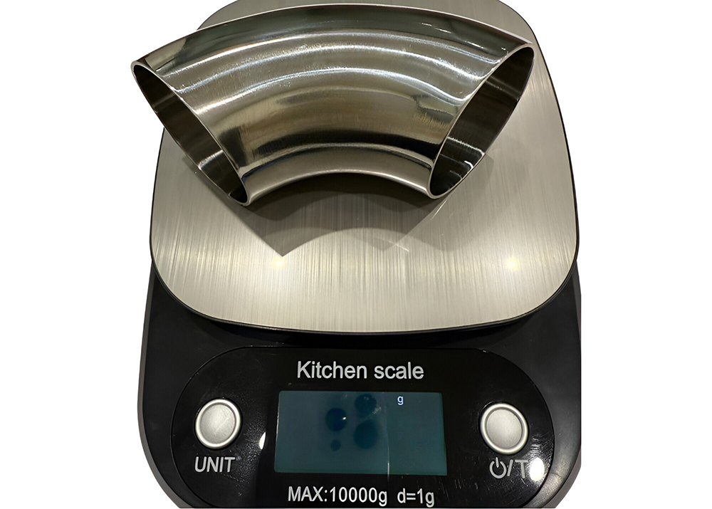 ASME B 16.9 Food Grade Sanitary Mirror Polish 90 Degree Titanium Weld Elbow