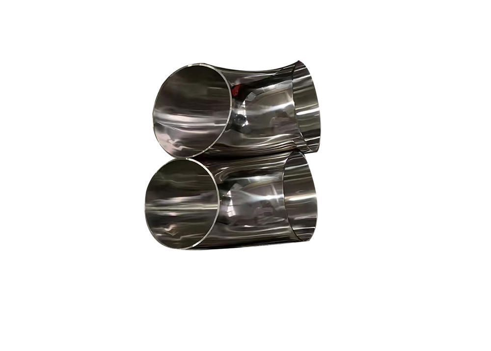 Customized Vehicle Exhaust System Pipe Fitting Titanium 90 Degree Elbow