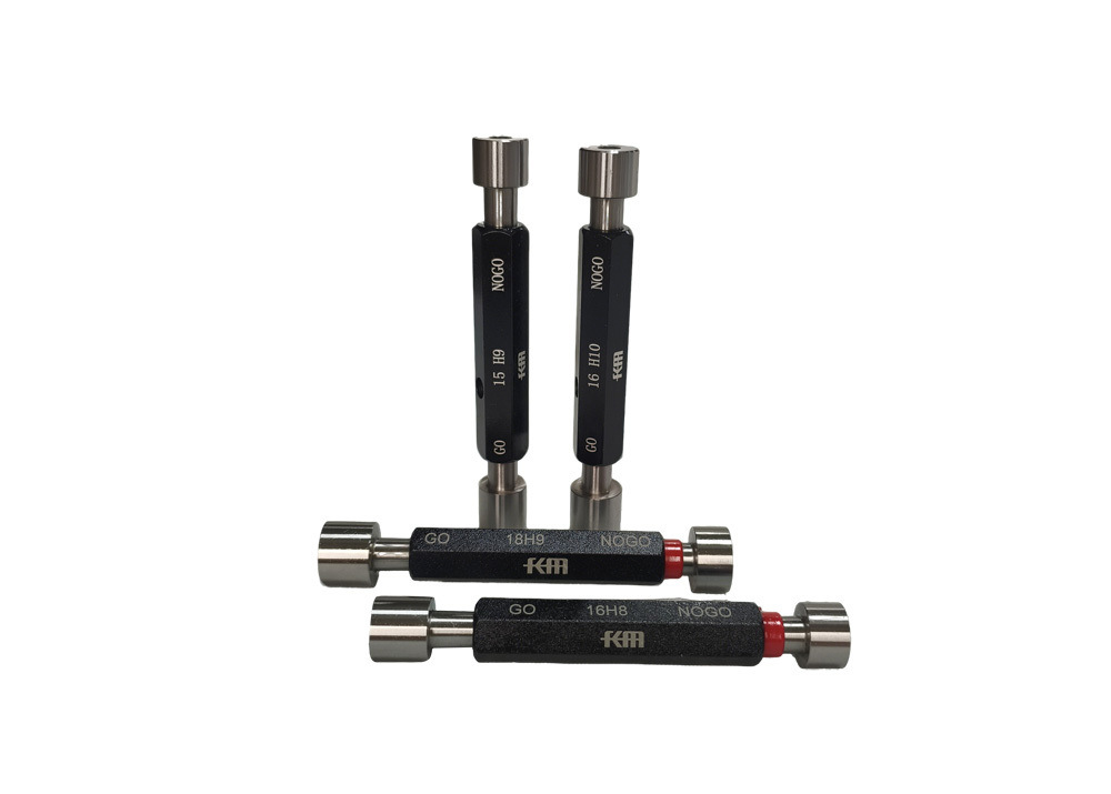 Precision Plain Plug Gauge GO and NOGO Set for Hole Size Inspection