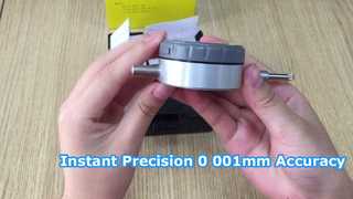 IP65 방수 0-12.7mm/0-0.5" 러그 백 산업용 길이 측정 기능이 있는 디지털 다이얼 표시기