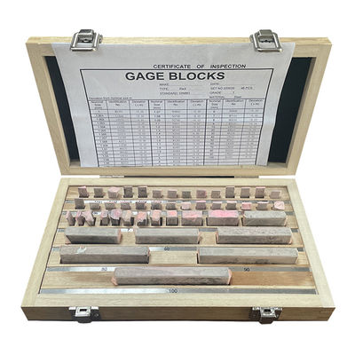 46pcs 정사각형 가이드 블록 세트 메트릭 DIN 표준