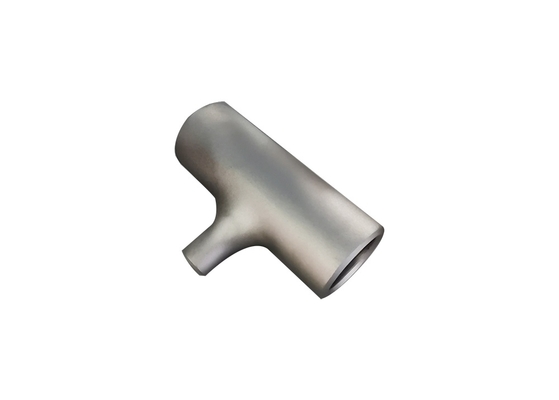 고품질의 ASTM B 16.9 Gr2 DN40 × DN40 × 3mm Butt 용접 된 티타늄 튜브 감소 티 산업용