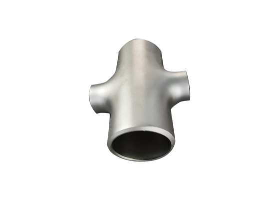고품질 가격 DN40*DN25*3mm GR2 파이프 피팅 - 맞대기 용접 티타늄 리듀싱 크로스
